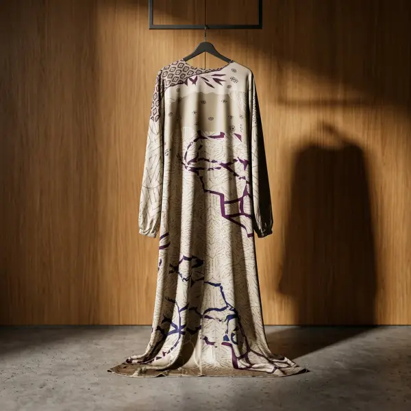 Weighted satin